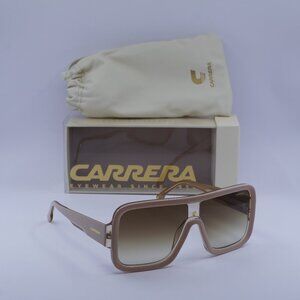 Carrera FLAGLAB 14 010A HA Shield Sunglasses - Beige/Brown Gradient